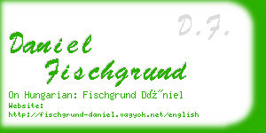daniel fischgrund business card